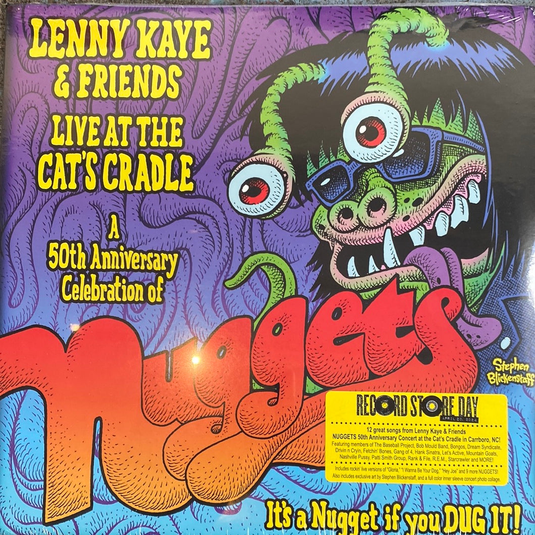 Lenny Kaye & Friends - Live At The Cats Cradle A 50th Anniversary Celebration of Nuggets (LP)